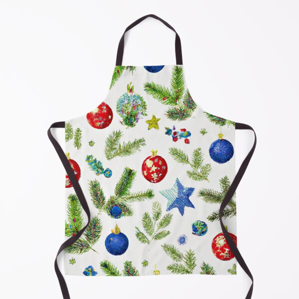 Aperçu de l'œuvre Ornaments and stars Christmas pattern créée et vendue par Bakesales.