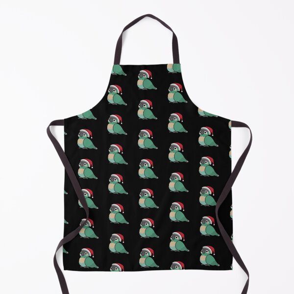 Item preview, X-Mas Birbs - Turquoise Green Cheek Conure designed and sold by blirbos.