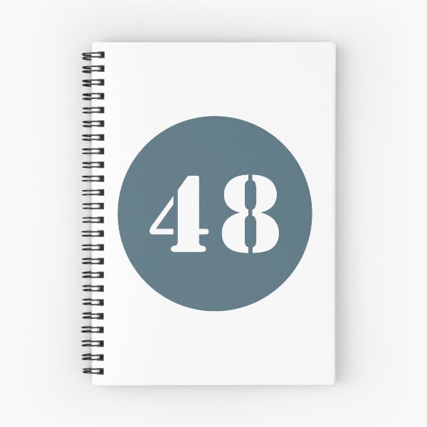 Item preview, Number Forty Eight (48) in Blue Circle designed and sold by Ching Teoh.