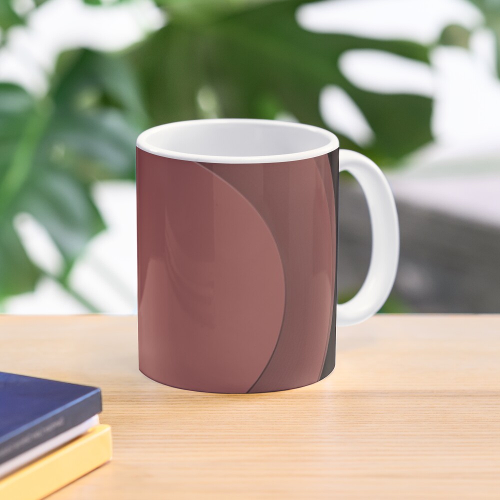 COLOUR OF THE YEAR 2015 | MARSALA | PATTERN DESIGN | MARSALA GEO Mug