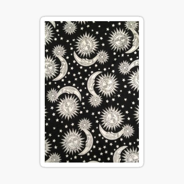 Vista previa del artículo con la obra «Patrón vintage de sol y luna de alta calidad», diseñado y vendido por chrisbagel.