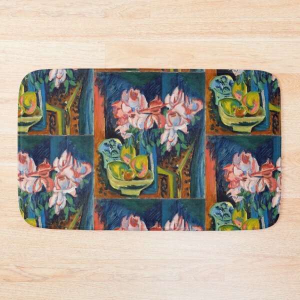 Item preview, Ernst Ludwig Kirchner Pink Roses (1918) designed and sold by TeeARTHY.