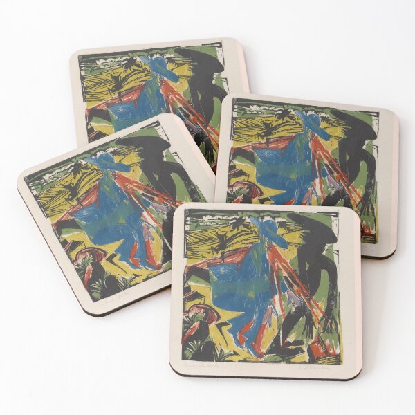 Item preview, Ernst Ludwig Kirchner Schlemihls Begegnung mit dem Schatten (1915) designed and sold by TeeARTHY.