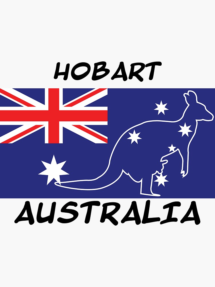 "Hobart Australia" Sticker for Sale by peterscarfo Redbubble