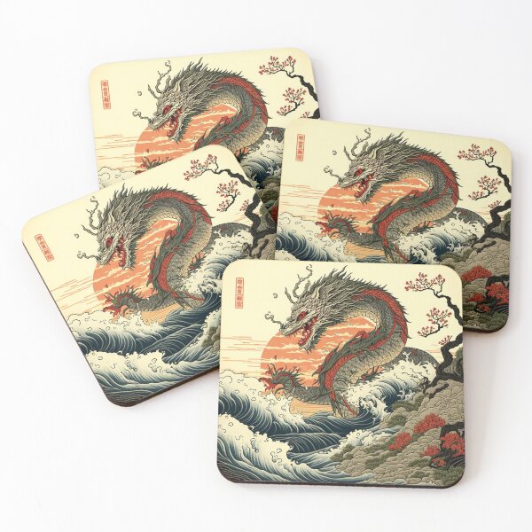 Item preview, Japanese painting Chinese dragon designed and sold by Tho0mX.