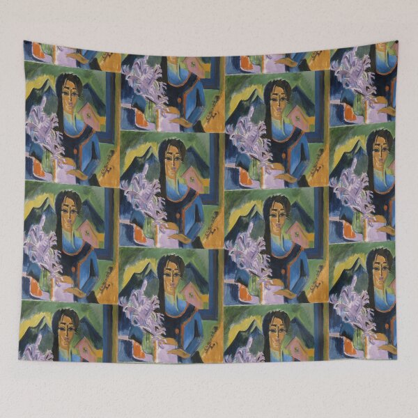 Item preview, Ernst Ludwig Kirchner Sunday in the Alps (1922) designed and sold by TeeARTHY.