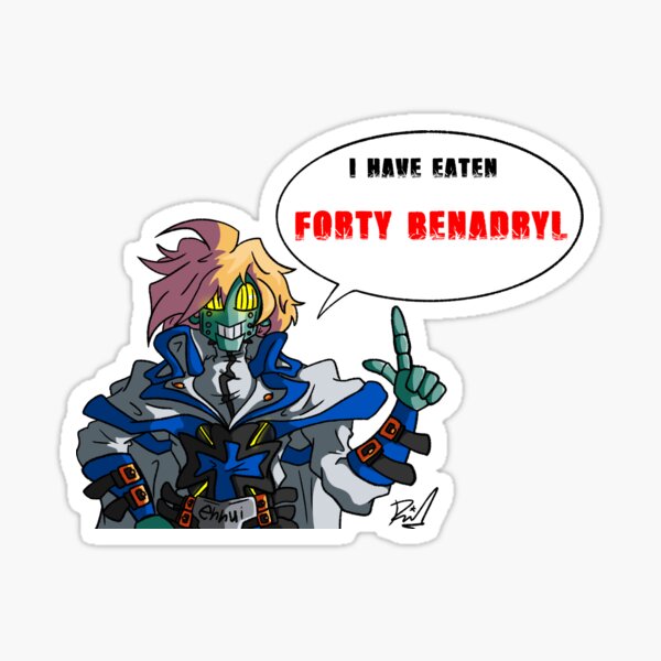 Silly Robo Guy Sticker For Sale By Blilff Redbubble