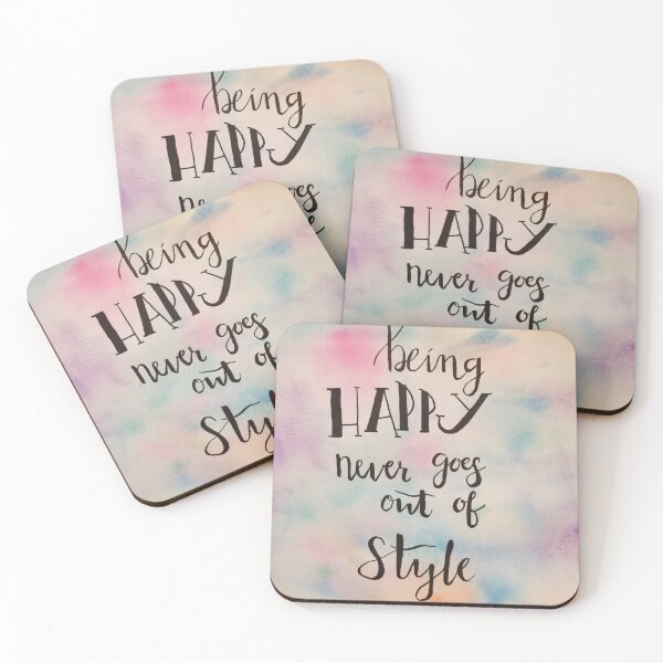 Item preview, Being Happy Never Goes Out Of Style designed and sold by Sarah Ferree.