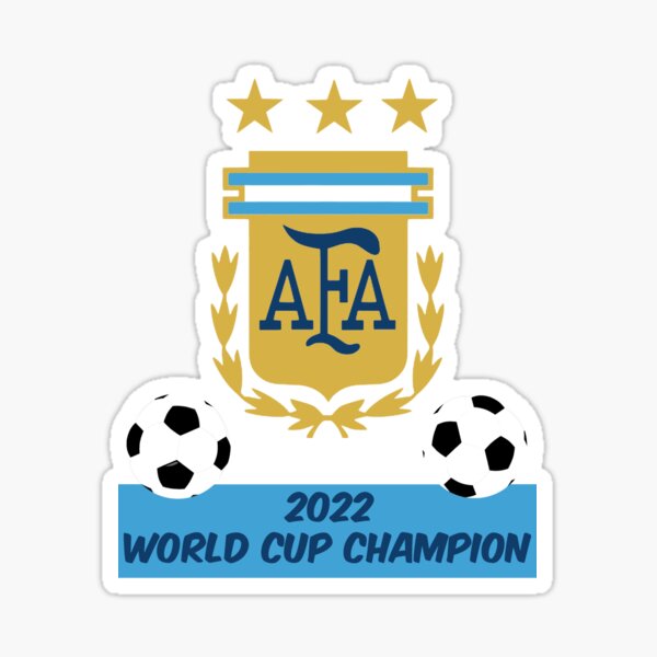 Adhesive Stickers - Argentina National Team (World Cup 2022)