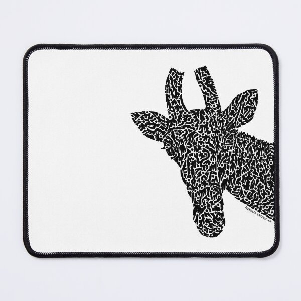 Item preview, Giraffe (black) designed and sold by aureliart66.