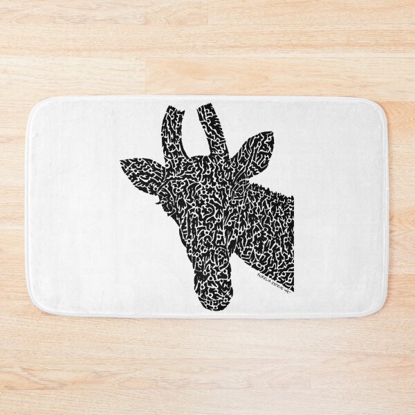 Item preview, Giraffe (black) designed and sold by aureliart66.