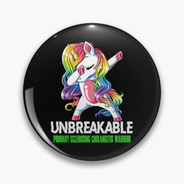 Artikelvorschau, Bewusstsein für primär sklerosierende Cholangitis - Unicorn Primary Sclerosing Cholangitis Warrior Ribbon UNBREAKABLE entworfen und verkauft von Fernandezf.