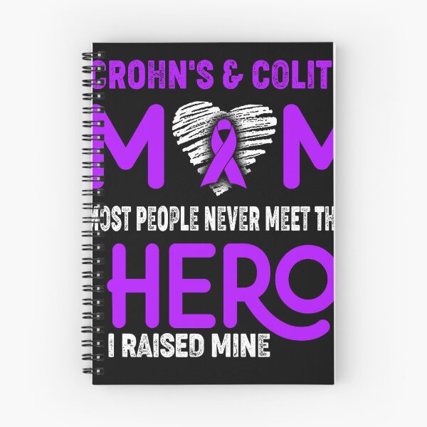 Item preview, Crohn's & Colitis MOM Most People Never Meet Their HERO I Raised Mine designed and sold by Tifrop.