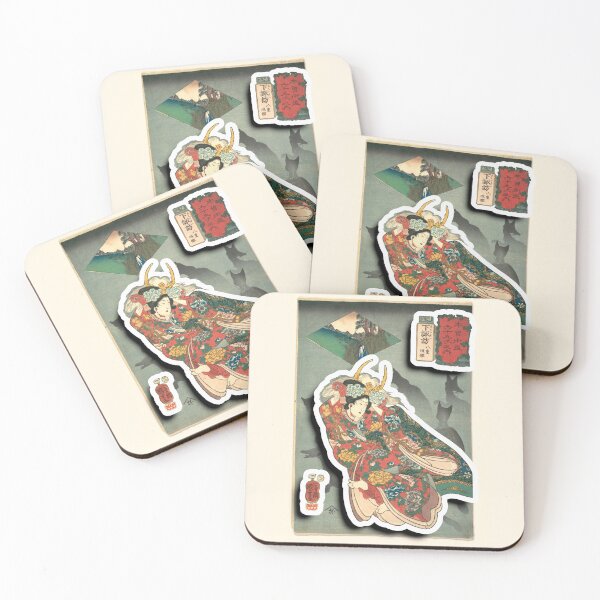 Item preview, Princess Yaegaki - Classic Japanese Art - Utagawa Kuniyoshi designed and sold by jade-cooper-art.