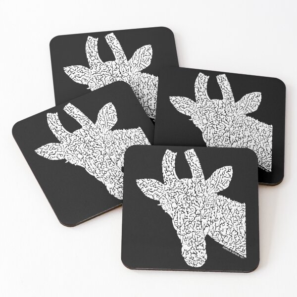 Item preview, Giraffe (white) designed and sold by aureliart66.