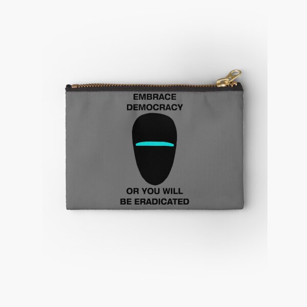 Item preview, Liberty Prime - Embrace Democracy or You Will be Eradicated designed and sold by Darkwaters Designs.