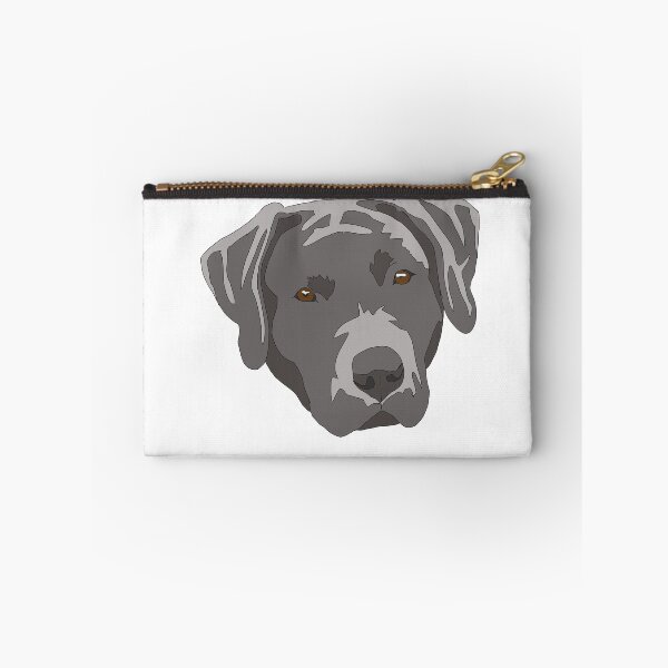Item preview, Silver lab face designed and sold by LeahcarsArt.