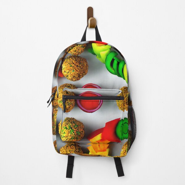 Item preview, Falafel Balls And Vegetables - Seamless Pattern designed and sold by Chubuter.