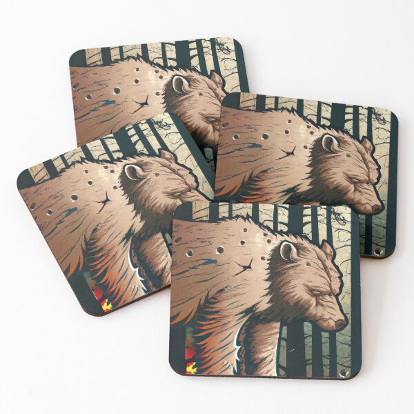 Item preview, Bear Art - Grizzly Bear Posters of a Brown Bear  designed and sold by JohnsOddbox.