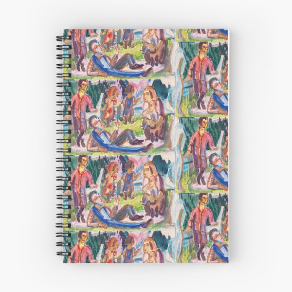 Item preview, Ernst Ludwig Kirchner  Familie auf der Wiese (1922) designed and sold by TeeARTHY.