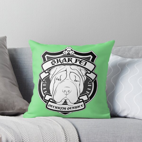 Item preview, SHAR PEI Security Service - Green designed and sold by ThreePuppers.