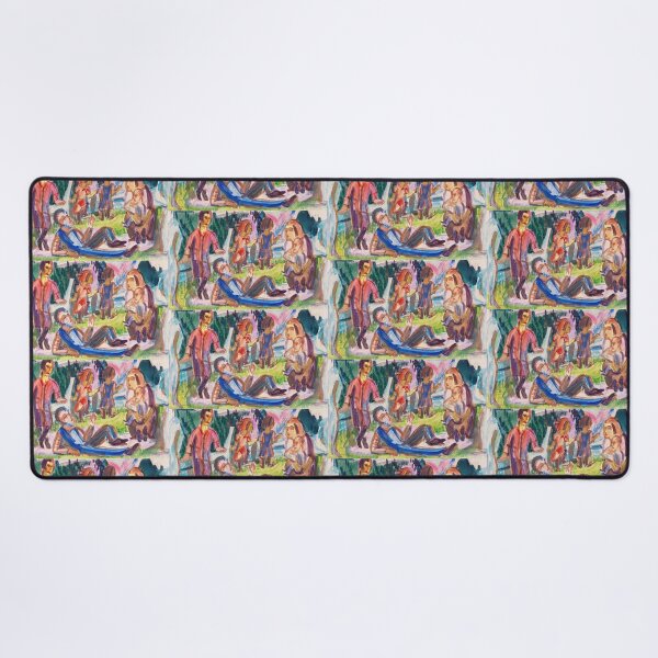 Item preview, Ernst Ludwig Kirchner  Familie auf der Wiese (1922) designed and sold by TeeARTHY.