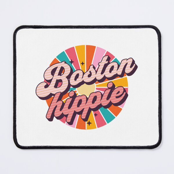 Item preview, Boston Hippie - Gift For Hippies - State Of Massachusetts designed and sold by AlanPhotoArt.