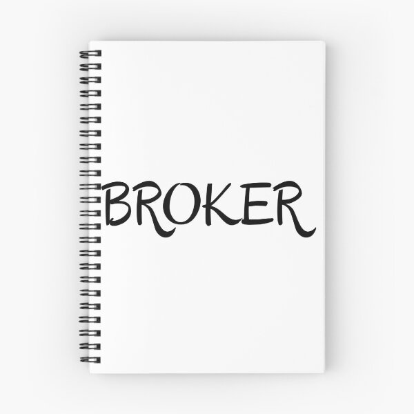 Item preview, "Broker" | Elegant Handwritten Lettering designed and sold by BunchOfWords.