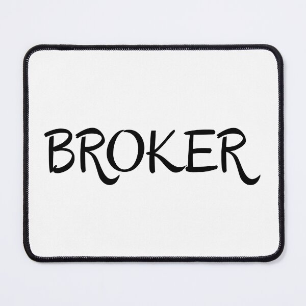 Item preview, "Broker" | Elegant Handwritten Lettering designed and sold by BunchOfWords.