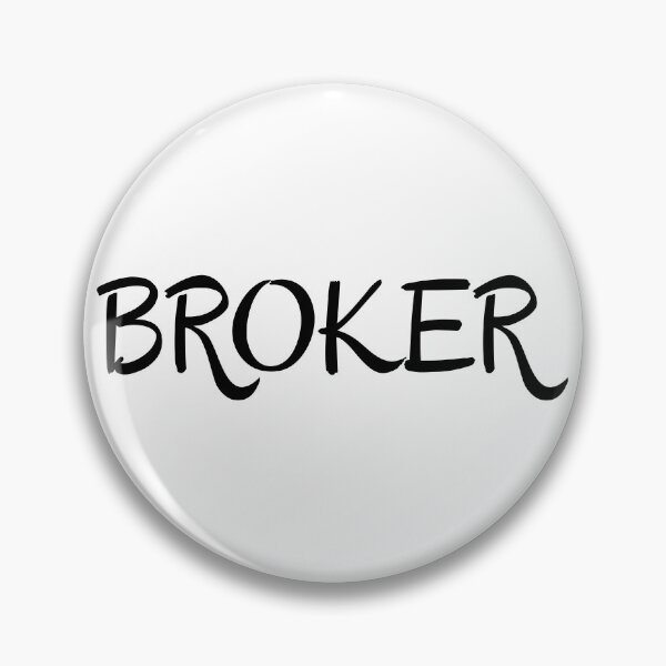Item preview, "Broker" | Elegant Handwritten Lettering designed and sold by BunchOfWords.