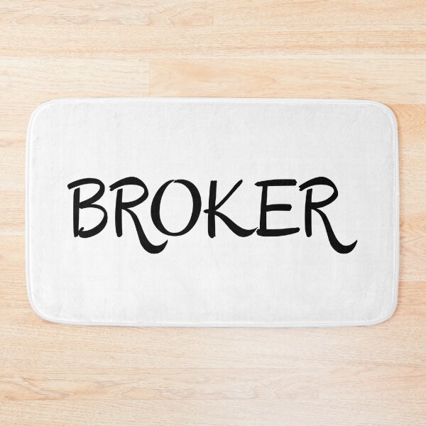 Item preview, "Broker" | Elegant Handwritten Lettering designed and sold by BunchOfWords.