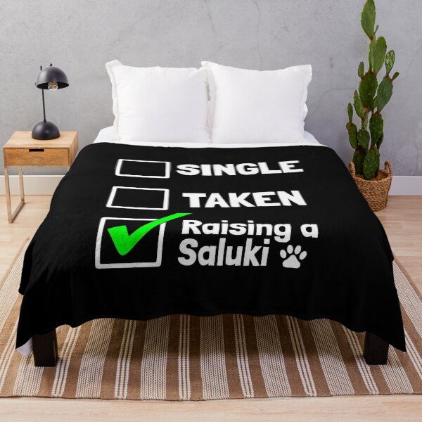 Item preview, Single Taken Raising a Saluki Puppy Dog Gift  designed and sold by Guarddogdrive.