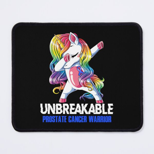 Item preview, Prostate Cancer Awareness - Unicorn Prostate Cancer Warrior Ribbon UNBREAKABLE designed and sold by Fernandezf.