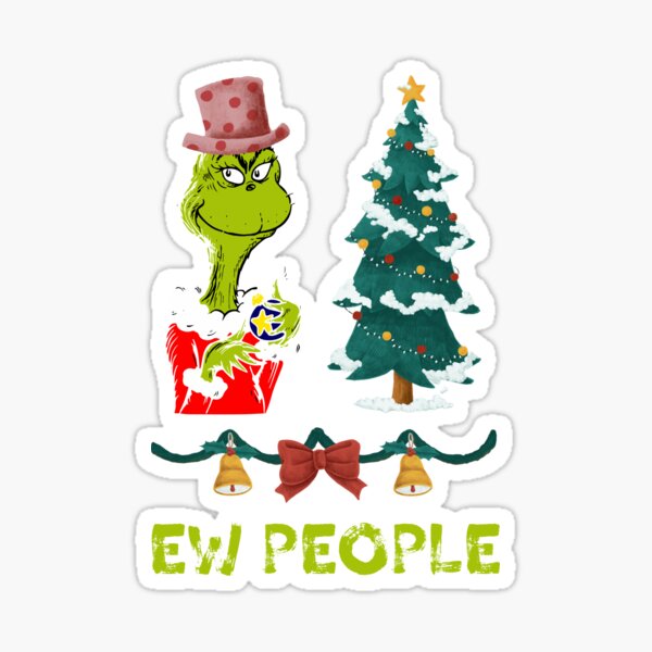 The Grinch - Grinch Xmas  Sticker for Sale by LudiePosada