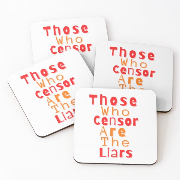 Item preview, Those who censor designed and sold by Avancal-Indy.