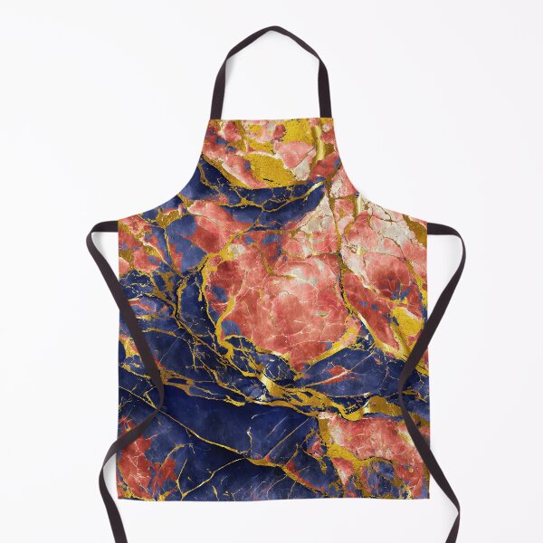 Item preview, Blue Red Abstract Marble 2 designed and sold by cesartorresart.