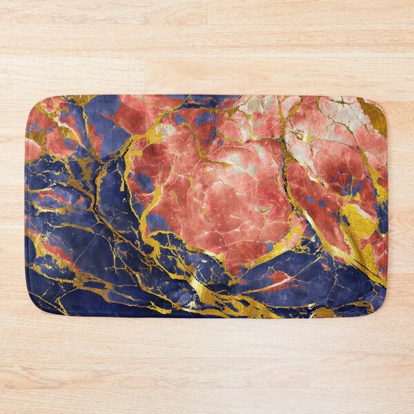 Item preview, Blue Red Abstract Marble 2 designed and sold by cesartorresart.