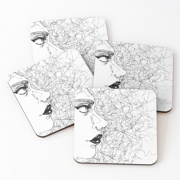 Item preview, Curly Hair Sketch designed and sold by JD Bromley.