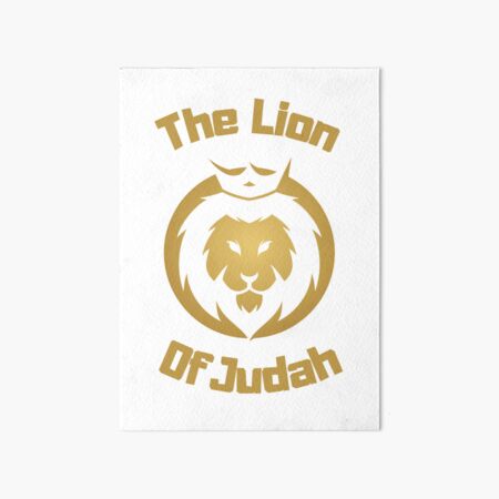 Löwe Von Juda Kreuz Tank Top - Christliches T-Shirt Mit Glaubensmotiv