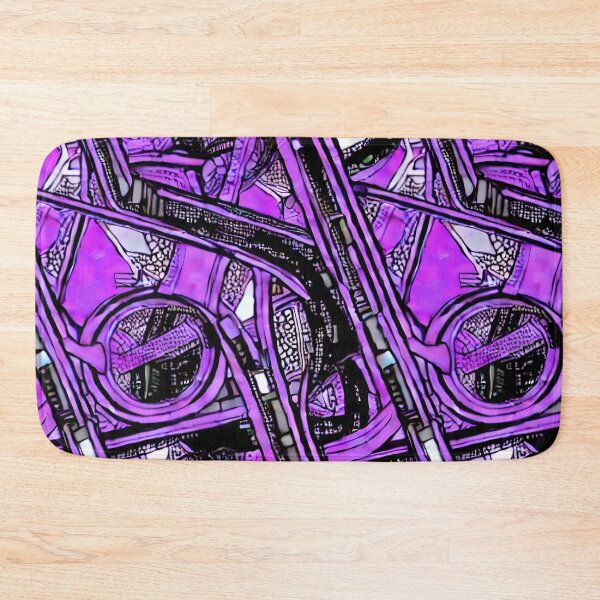 Item preview, Purple Condensed Graffiti Sketch - Seamless Pattern designed and sold by Chubuter.