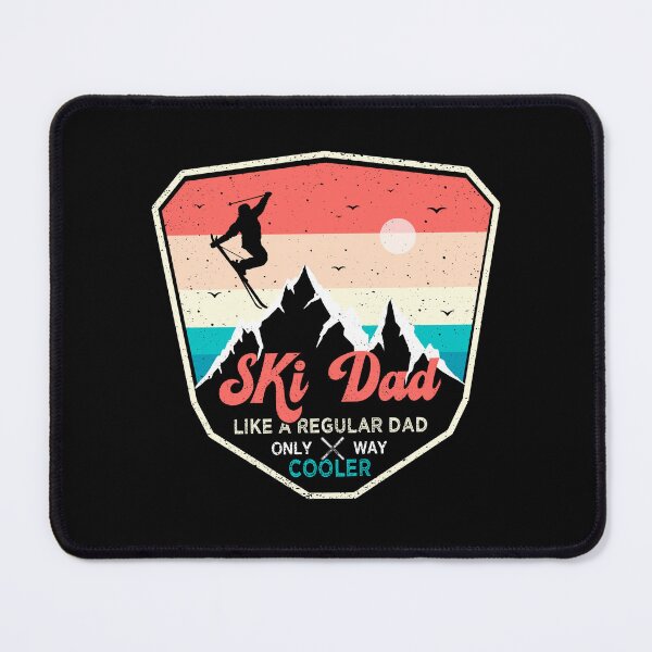 Item preview, Ski Dad Like A Regular Dad Only Cooler Skiing Retro Style designed and sold by ZETTIF ⭐⭐⭐⭐⭐.