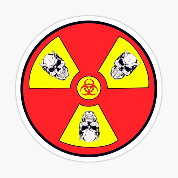 "Chemical Hazard" Sticker for Sale by HighLife216 Redbubble