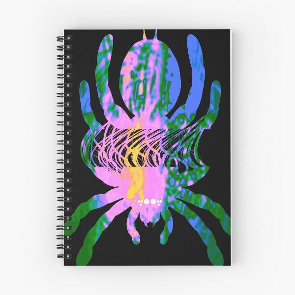 Aperçu de l'œuvre Tarantula Silhouette V24 (Tie Dye) créée et vendue par IgorAndMore.