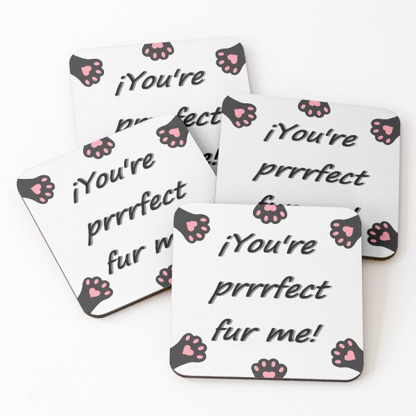 Item preview, You're prrrfect fur me  designed and sold by Natsukittyart.