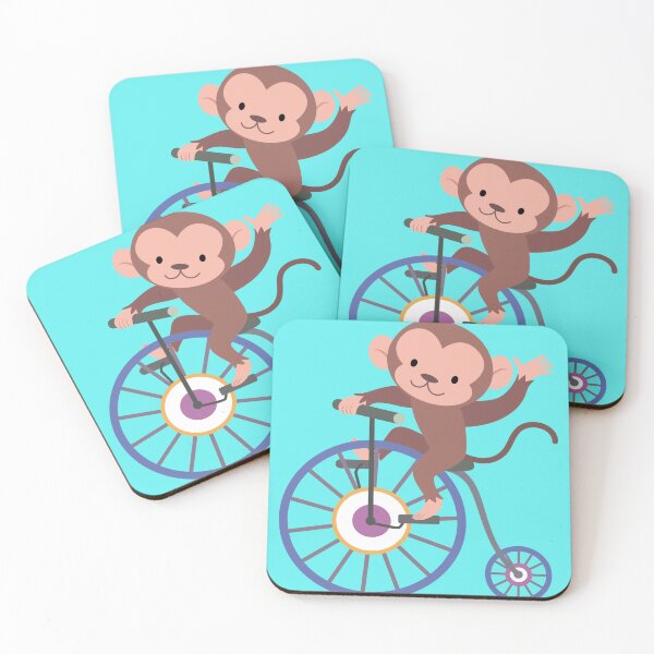 Item preview, monkey riding bike designed and sold by dyart painting.