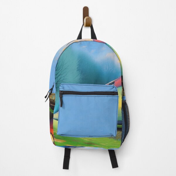 Item preview, Bright positive green-blue high-speed train. A Blue Railcar designed and sold by Olga Nagornaya.