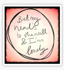 Lonely Sticker