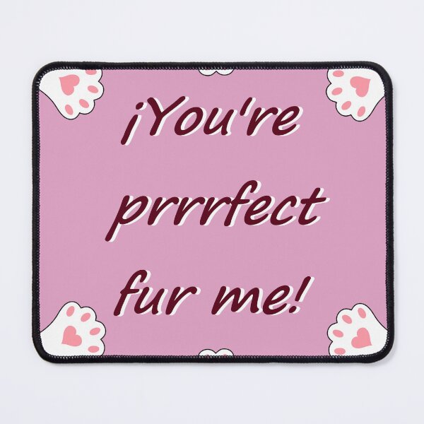 Item preview, You're prrrfect fur me  designed and sold by Natsukittyart.
