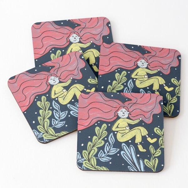 Item preview, Floating in Space with Plants designed and sold by Ruth Curry.