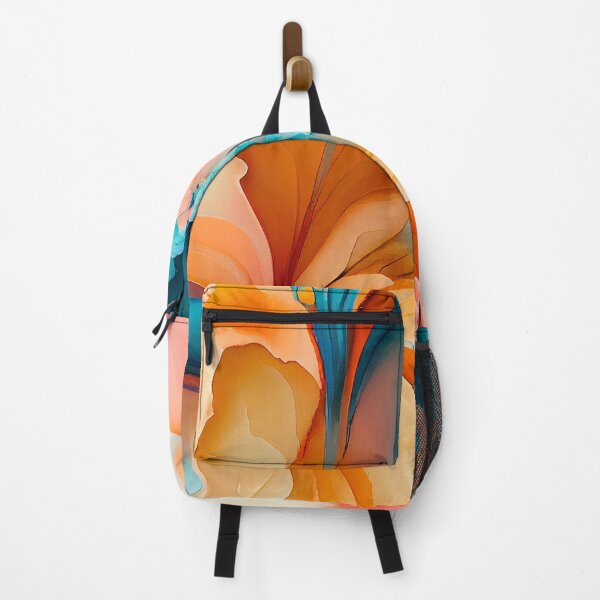 Item preview, Abstract fluid blending Yellow, blush and blue designed and sold by Ilze Lucero.